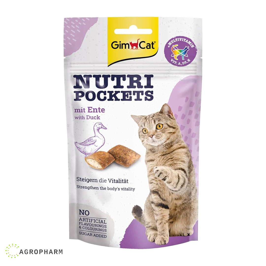 GIMCAT nutri pockets sa pačetinom 60gr