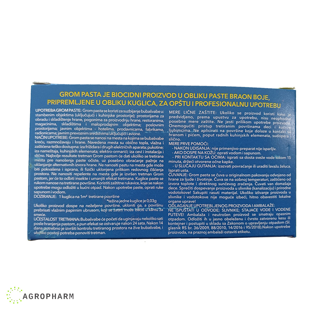 Grom pasta protiv bubašvaba