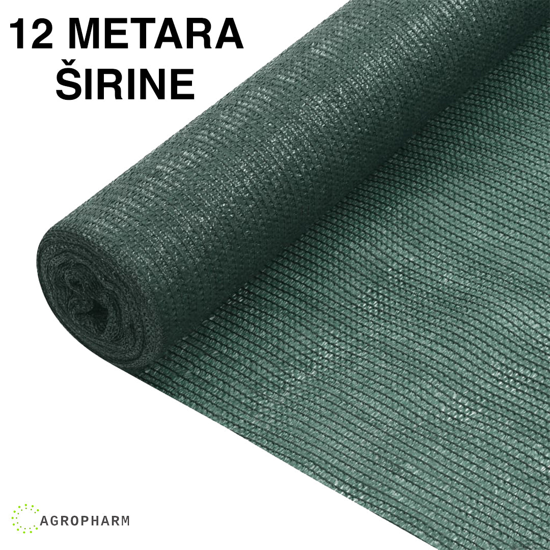 Mreža za zasenu 12m širine