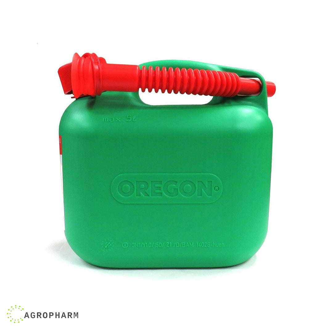 Kanister za gorivo i ulje 5l zeleni OREGON