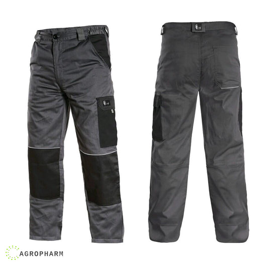 Radne pantalone CXS Phoenix Cefelus sivo crne