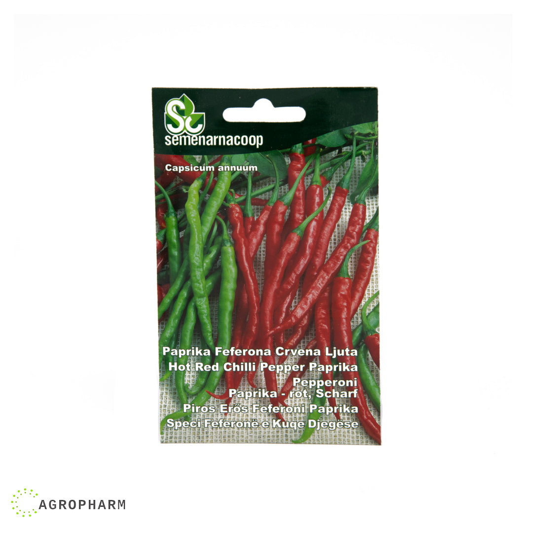 Paprika feferoni crveni ljuti Semenarnacoop