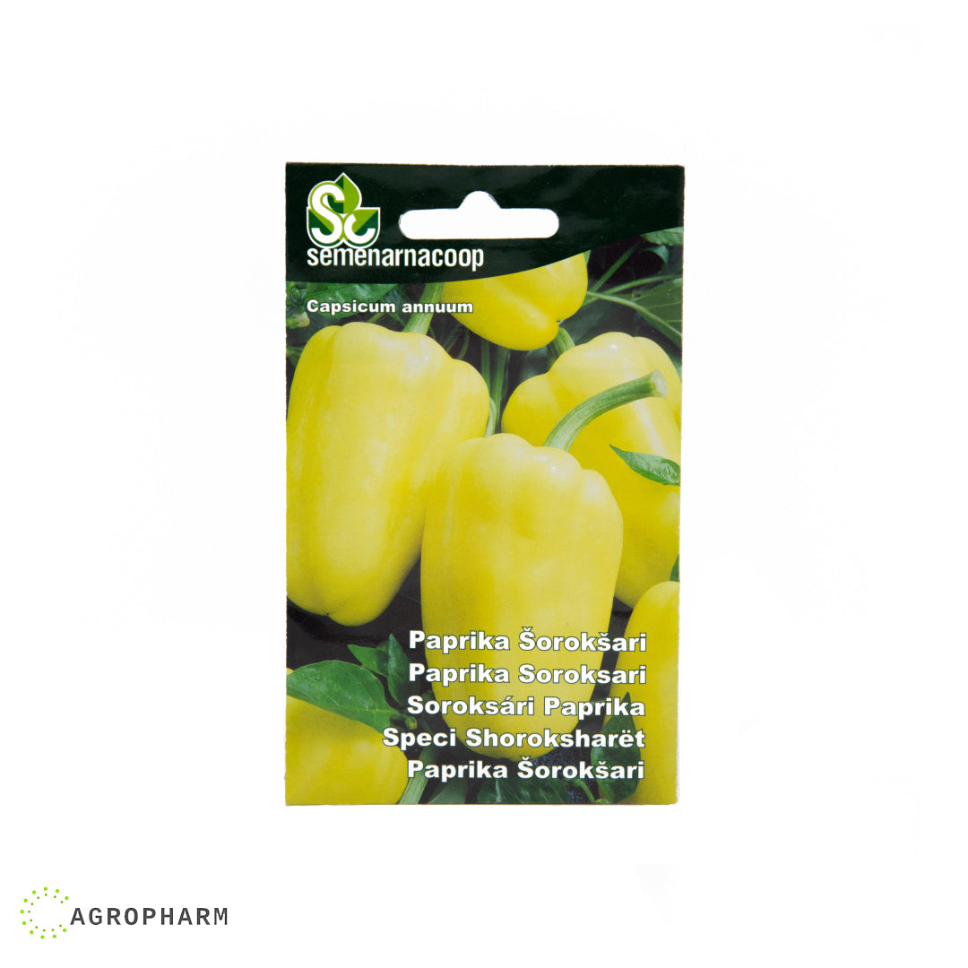 Paprika babura Šorokšari Semenarnacoop