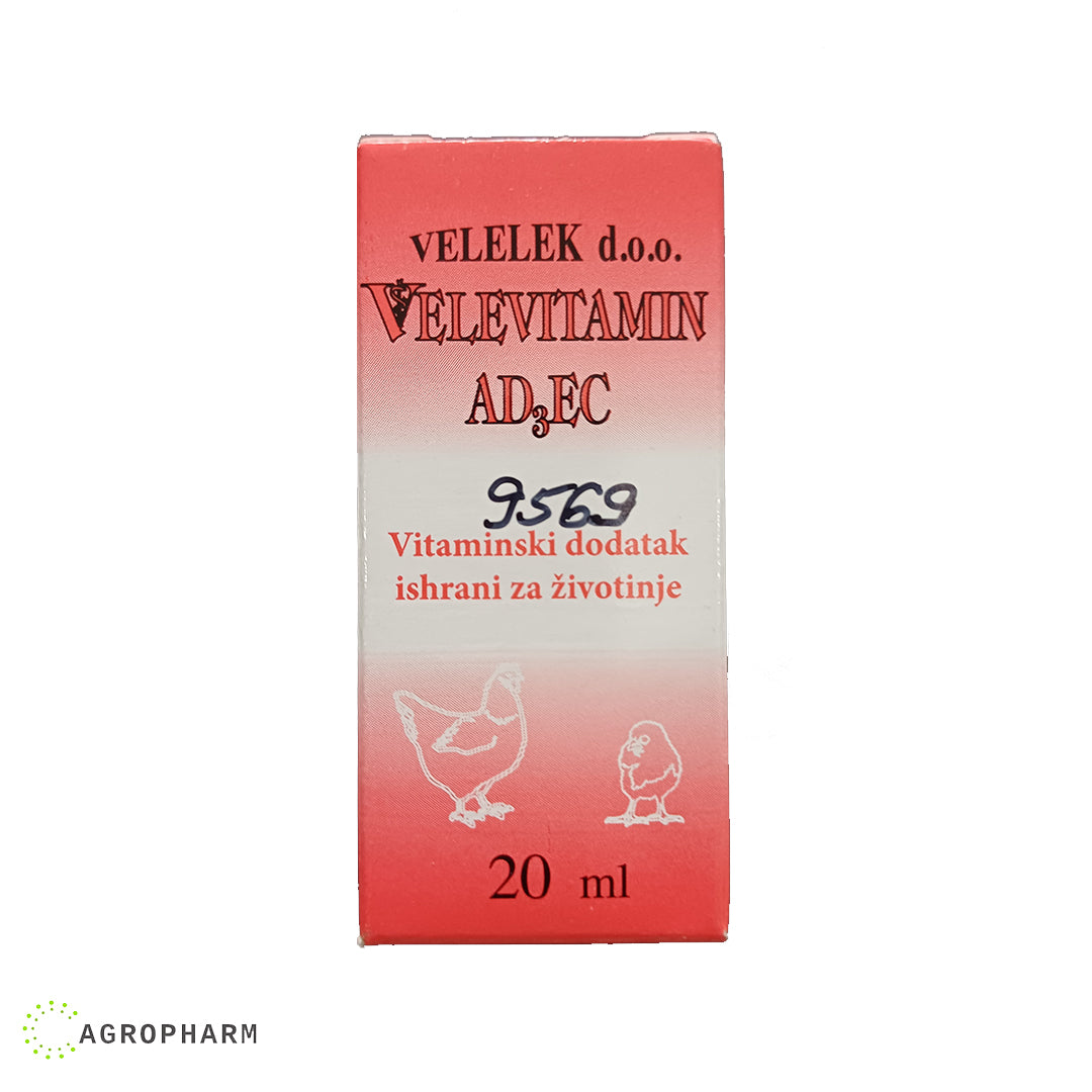 Velevitamin AD3EC 20ml