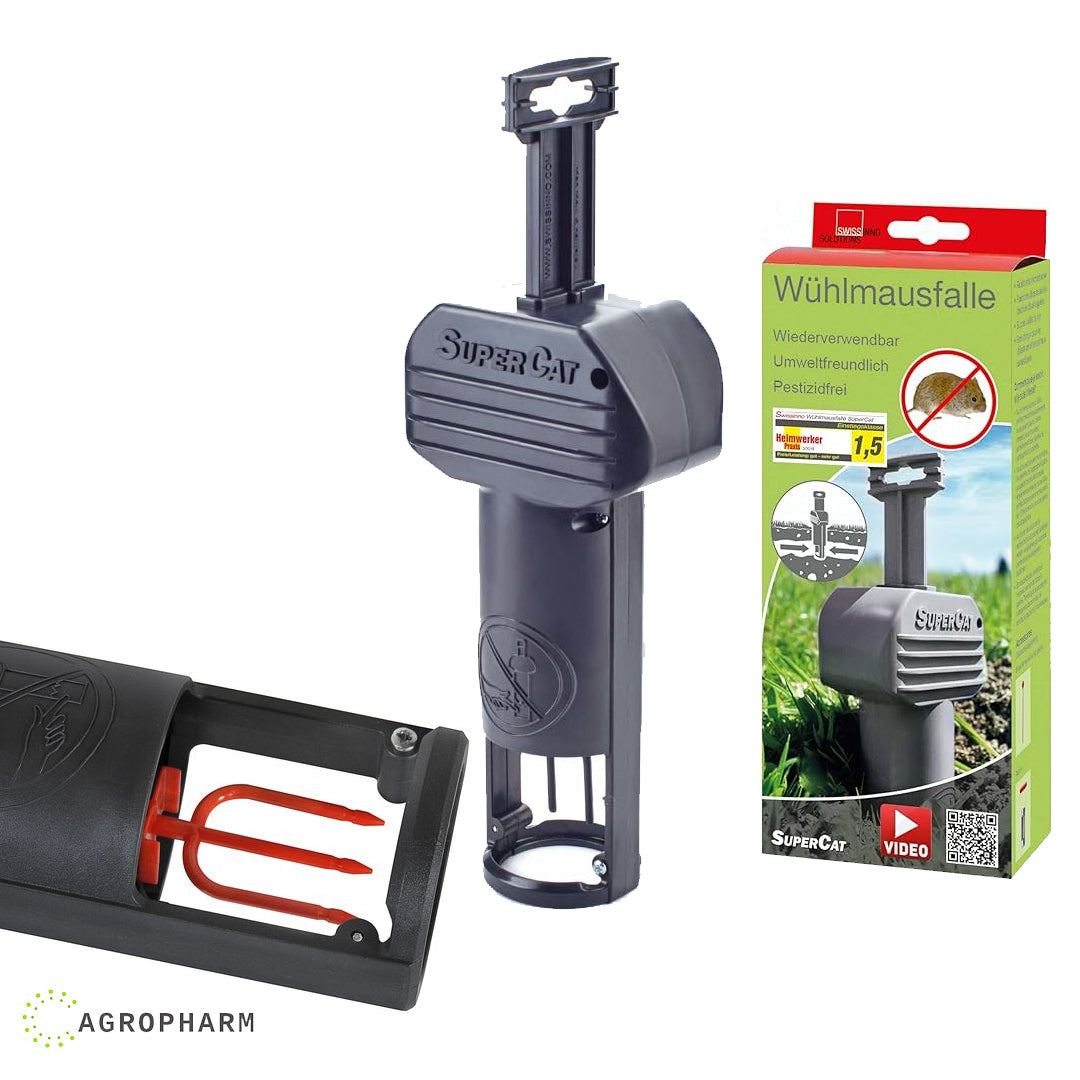 Zamka za volohunarice i miševe u dvorištu Supercat Swiss ino