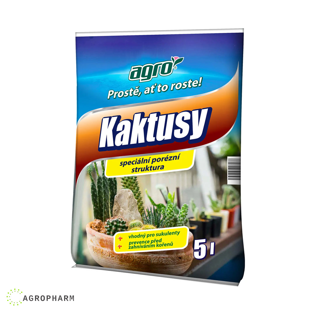 Zemlja za Kaktuse i Sukulente 5l AGRO CS