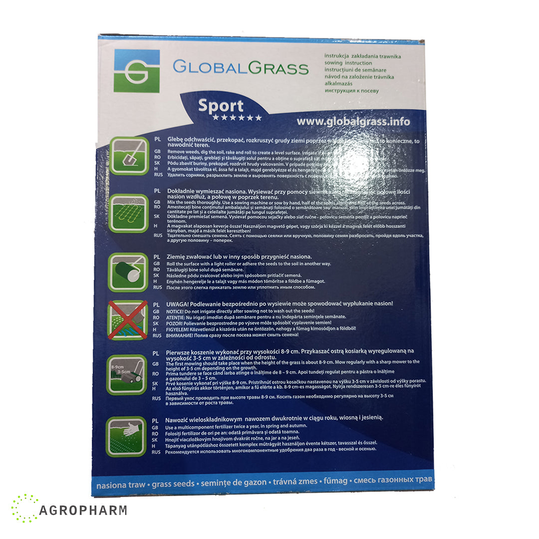 Trava Sport 0,9 kg - Global Grass