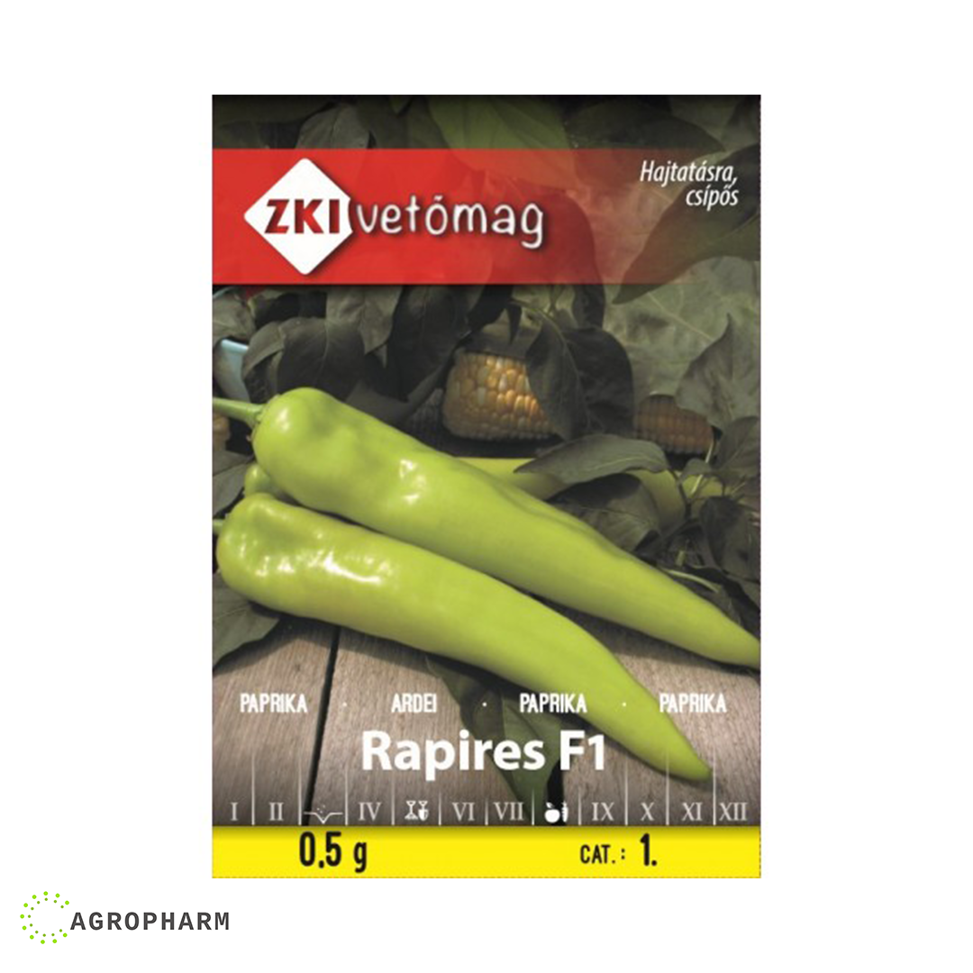 Paprika Rapires F1 0.5gr Ljuta