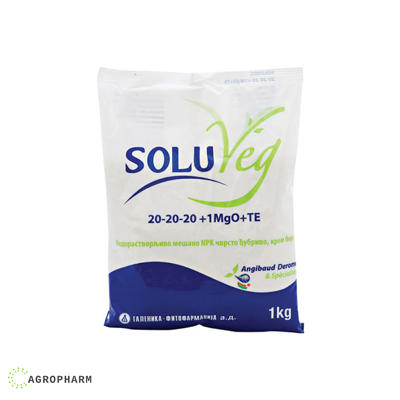 Soluveg 20+20+20+MgO+TE 50gr