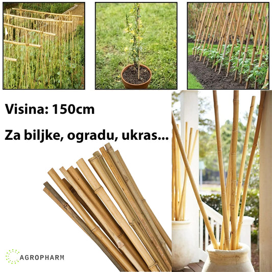 Bambus štap 150cm
