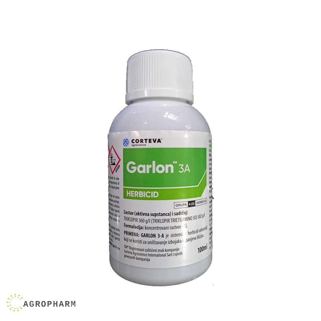 garlon 3 herbicide Garlon 3a 100ml Totalni herbicid i Arboricid - Agropharm