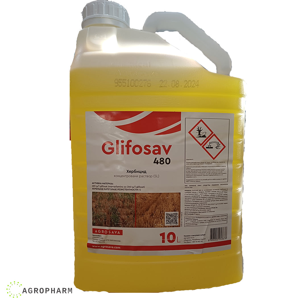 Glifosav 480 10l - Totalni Herbicid