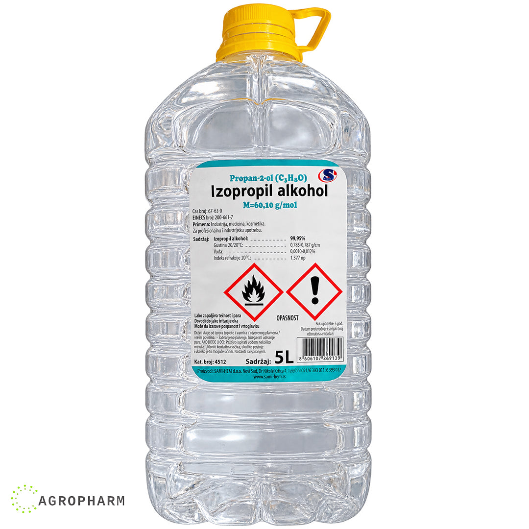 Izopropil Alkohol 99,95% 5l