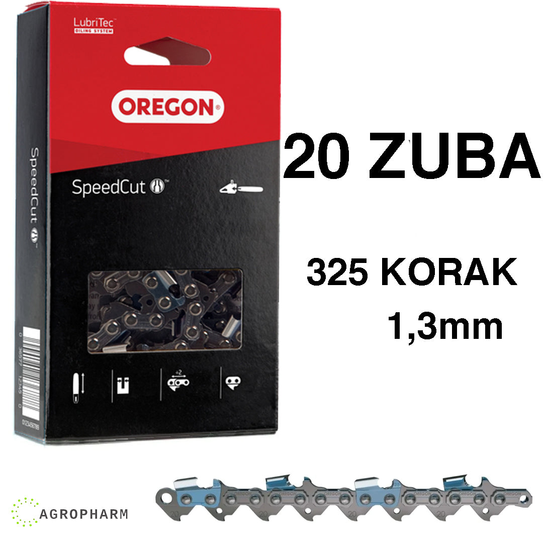 Lanac testere 3/8, 1,3mm, 20 zuba OREGON