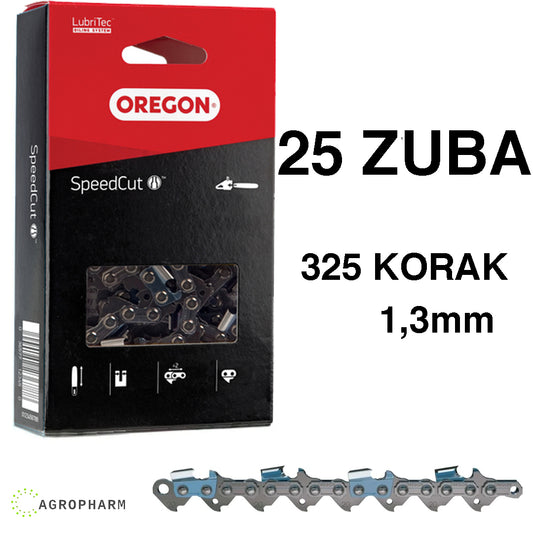 Lanac testere 3/8, 1,3mm, 25 zuba OREGON