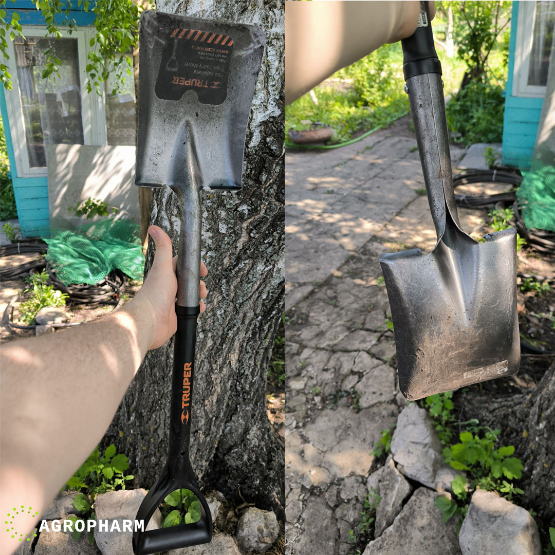 Lopata kvadratna sa fiber ručkom mala D Drip TRUPER