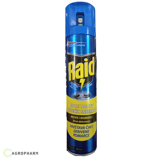 Raid sprej protiv muva i komaraca 300ml