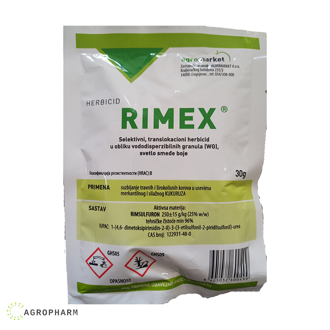 RIMEX Herbicid 30gr i 100gr - Agropharm - Agropharm