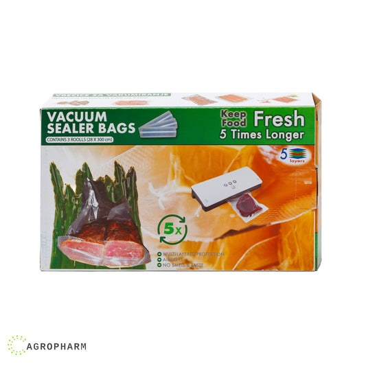 Kese za vakumiranje mesa 28cmx9m u rolnama