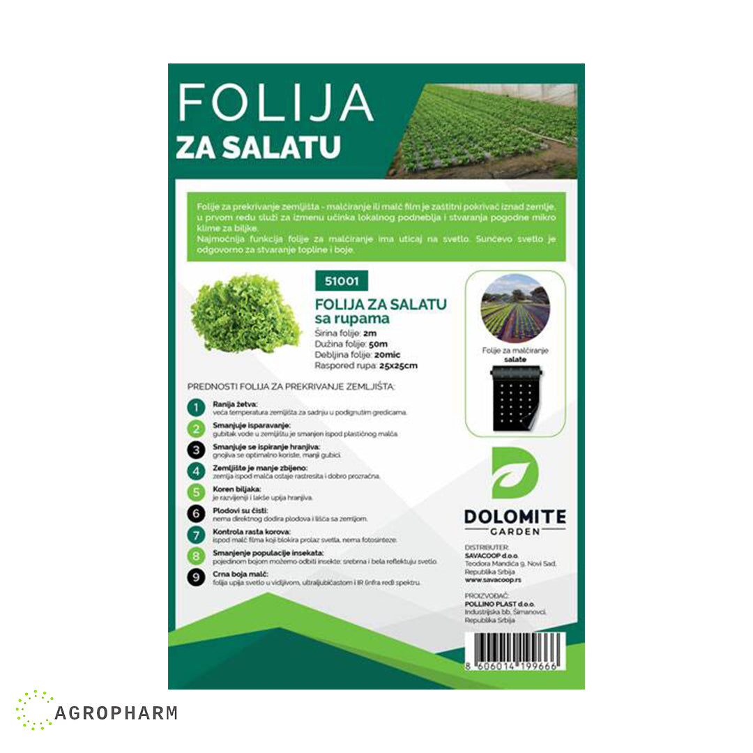 Folija za Salatu 2m x 50m