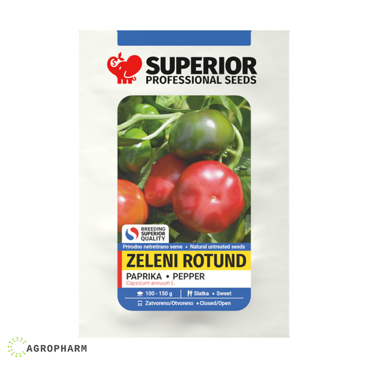 Paprika Zeleni Rotund 5gr - Superior