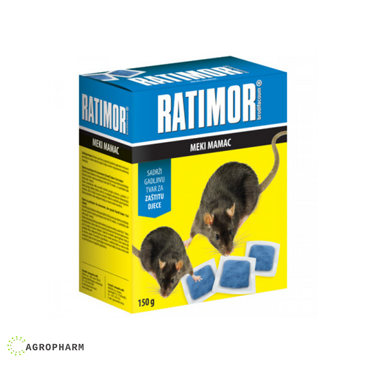 Ratimor plavi otrov za pacove i miševe 150gr - Meki Mamak
