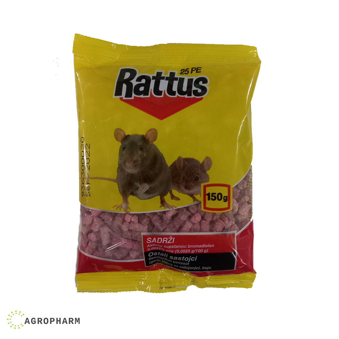 Rattus 25 PE 100gr